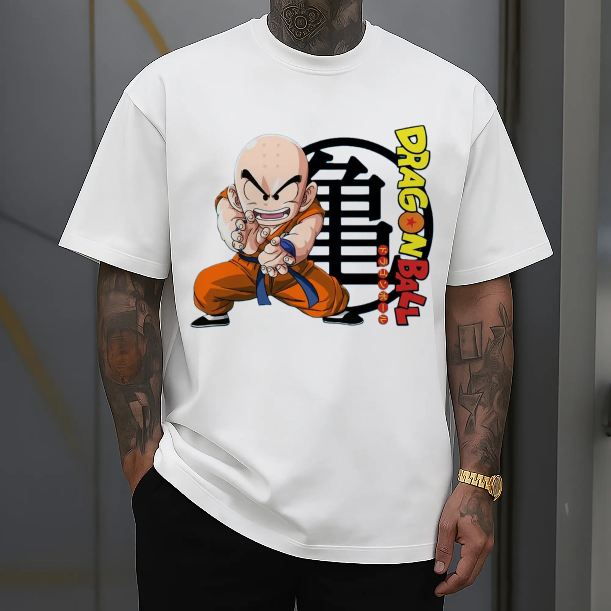 dragon ball krillin tee