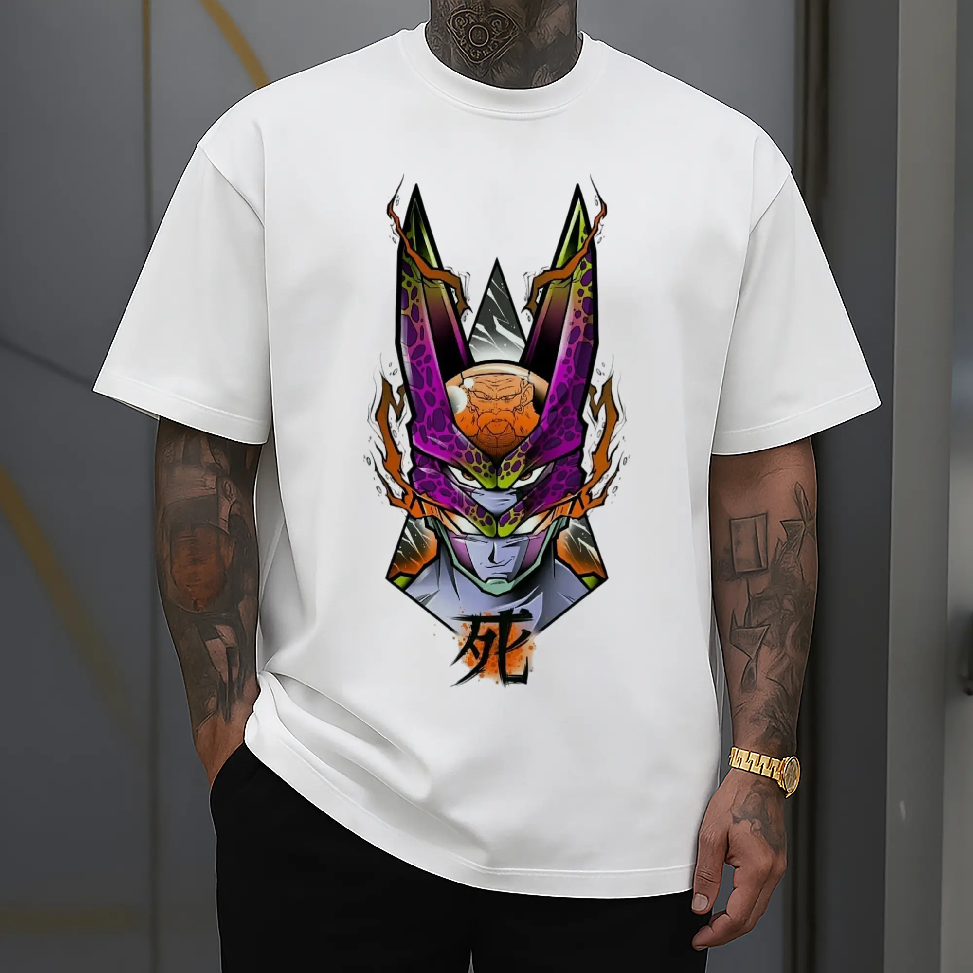 dragon ball z cell shirt