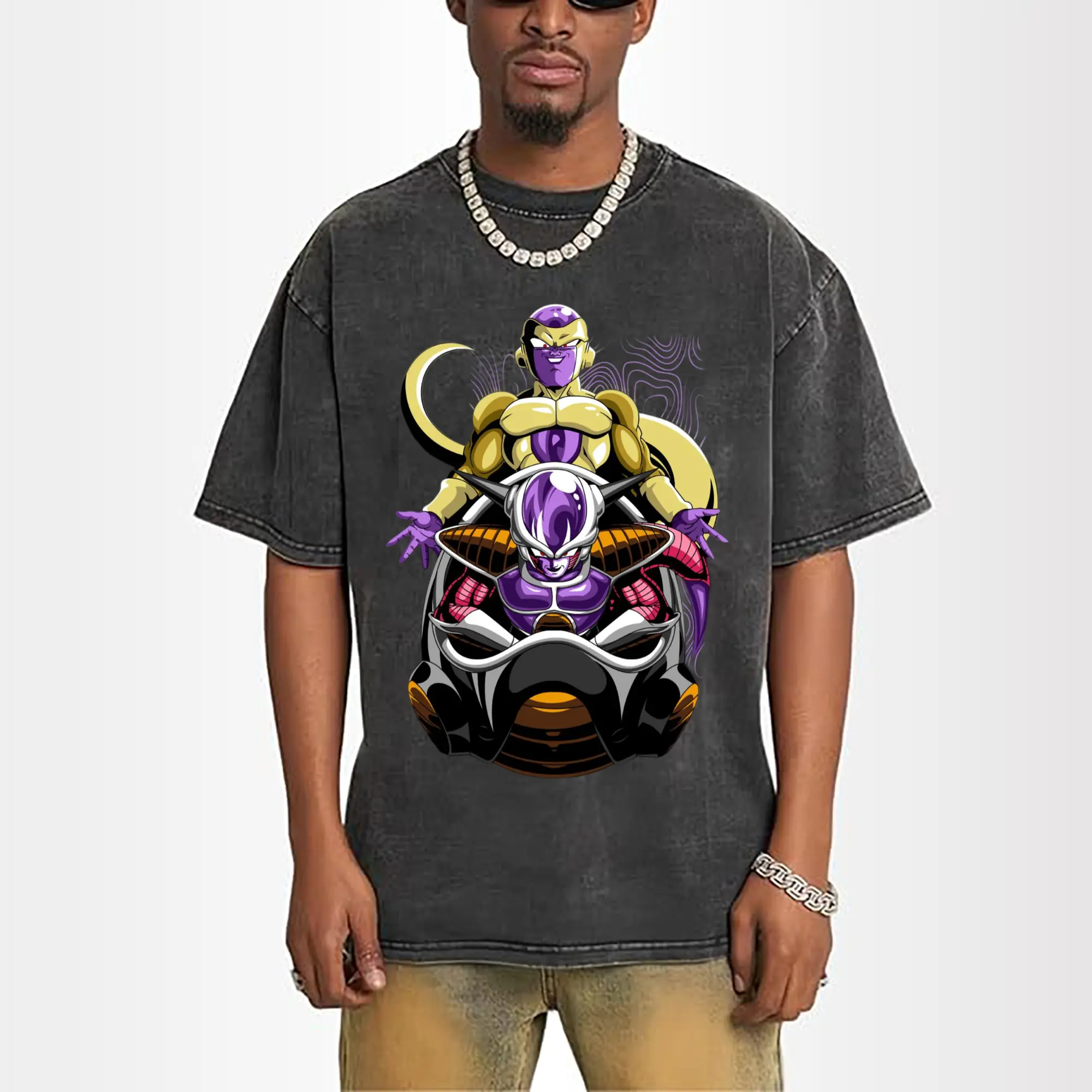 Dragon Ball Freeza collage shirt