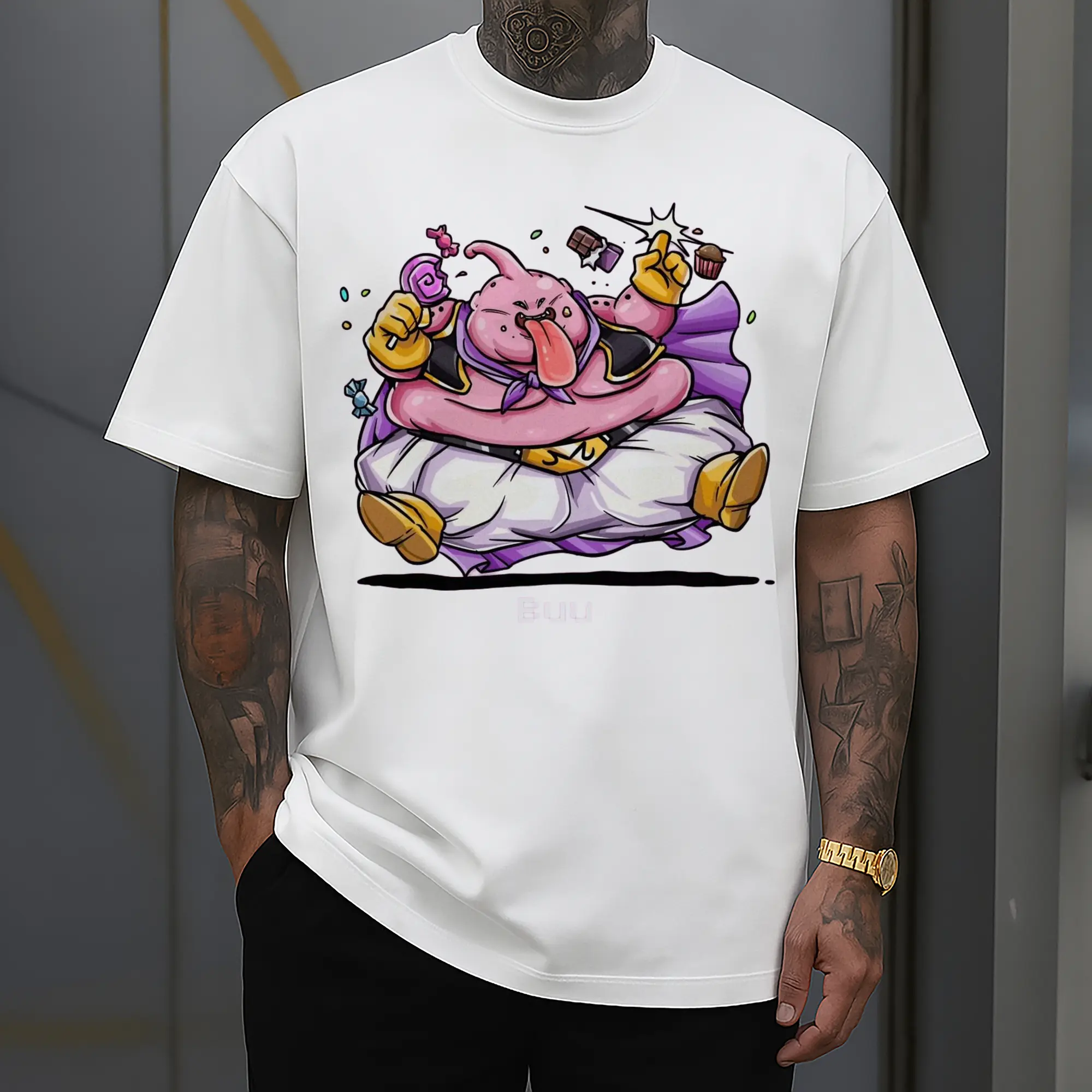 Dragon Ball Master Buu cartoon T-Shirt