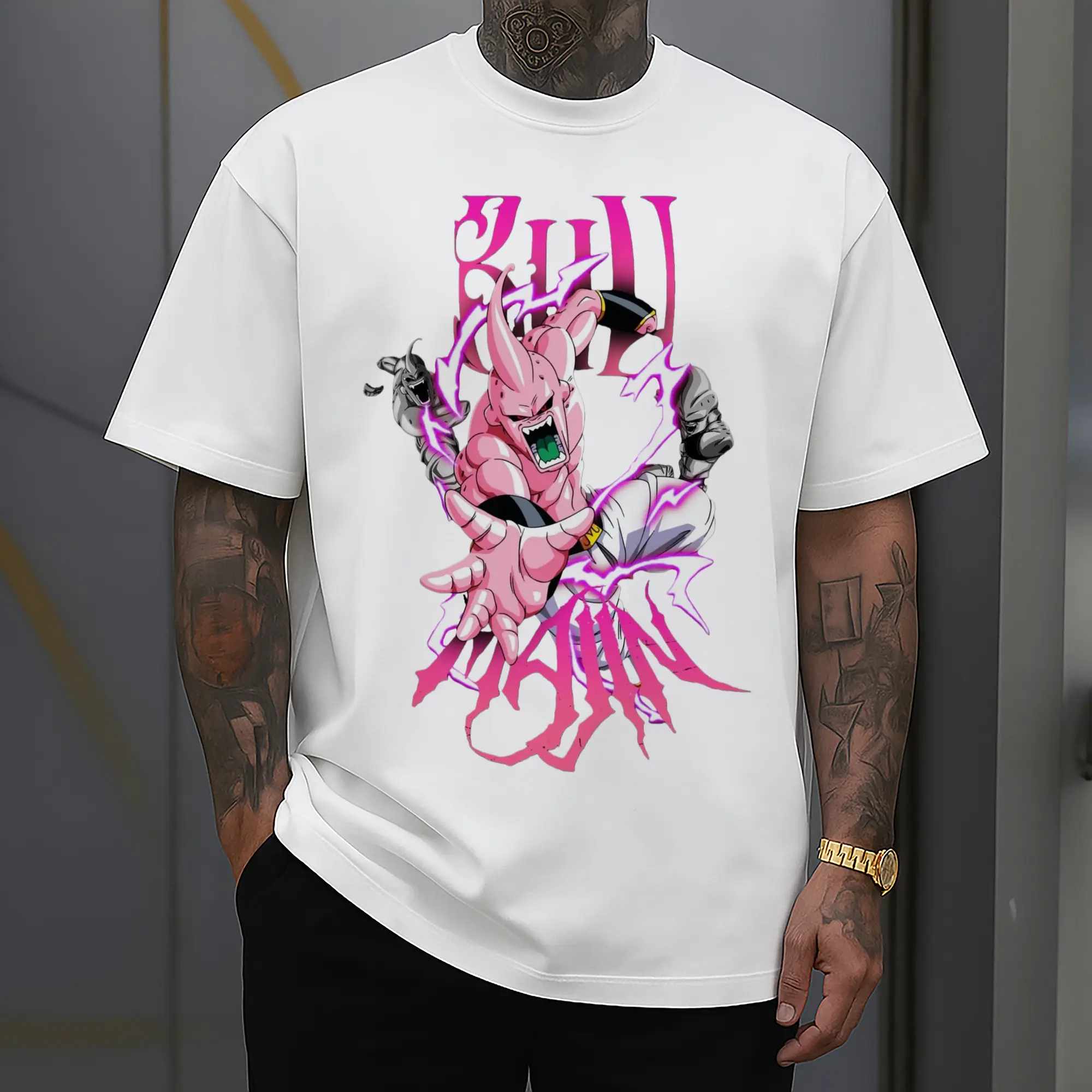 Dragon Ball Master Buu graphic Tee
