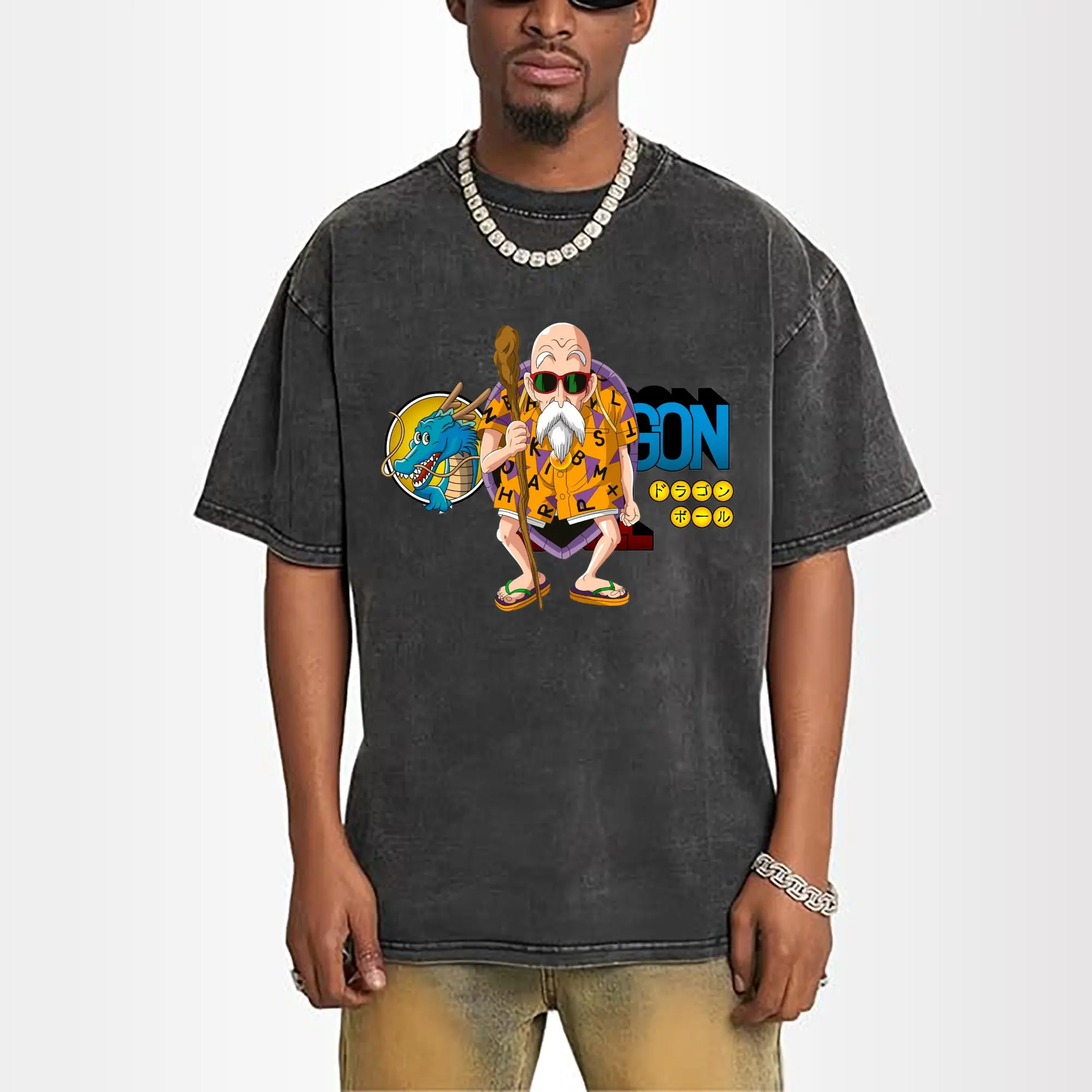 Dragon Ball Master Roshi graphic Tee