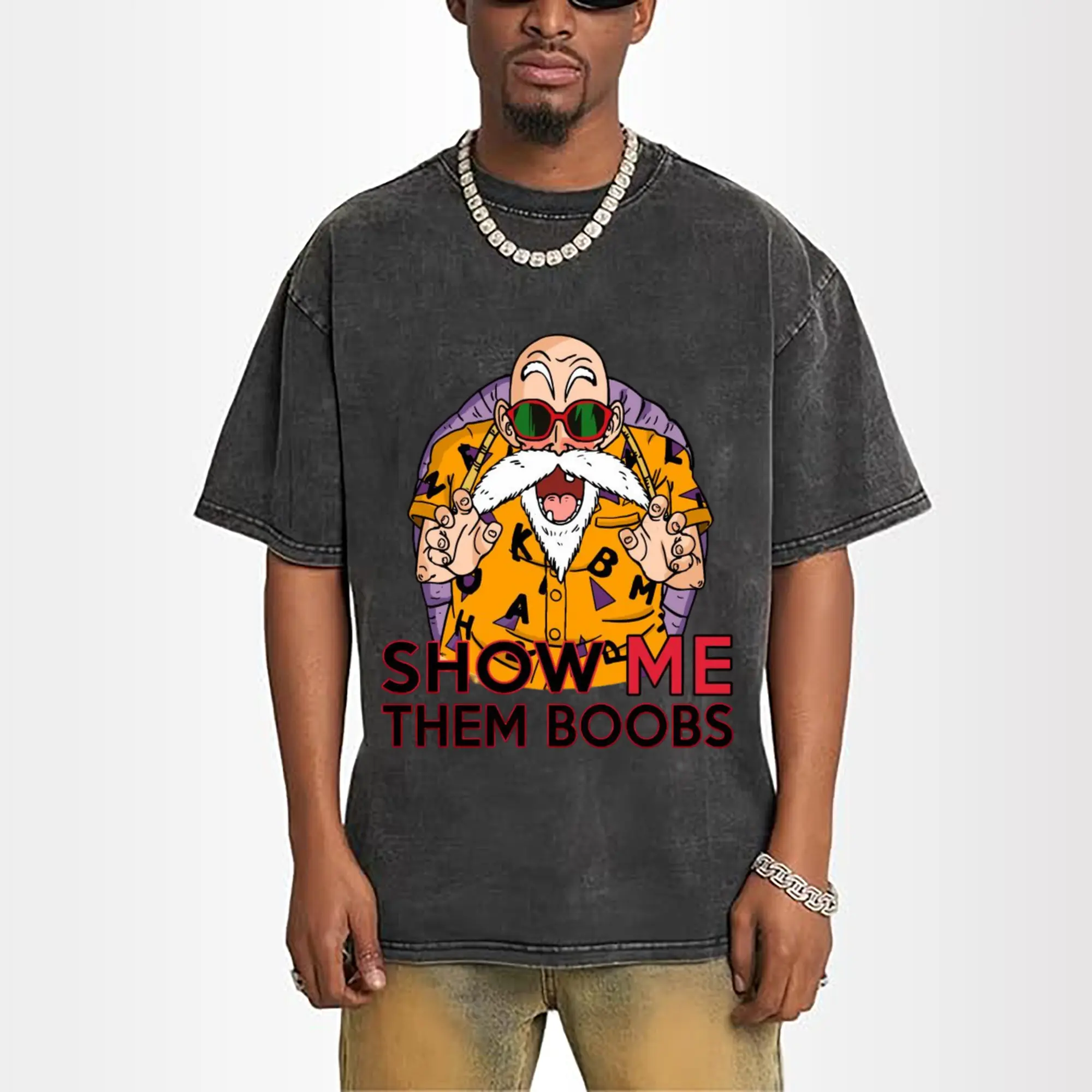 Dragon Ball Master Roshi graphic T-Shirt