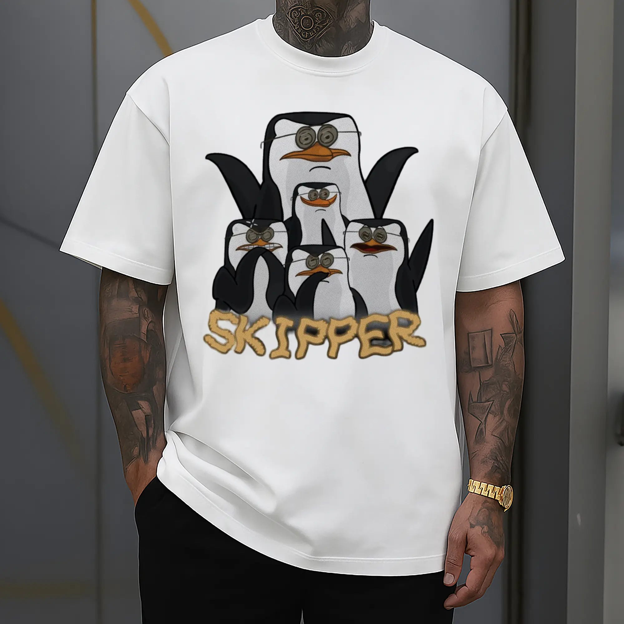 penguins of madagascar tee shirts​