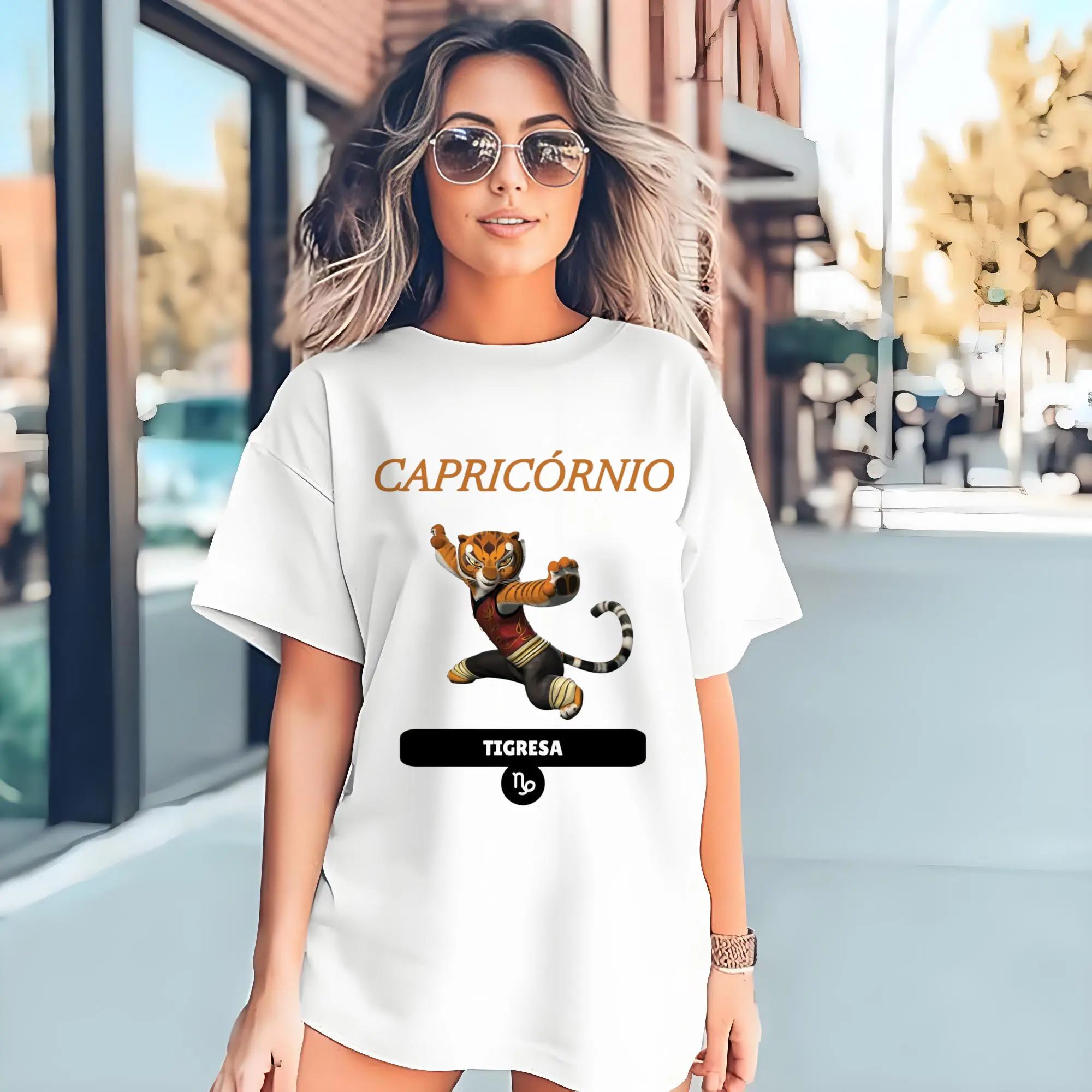 Tigress Kung Fu Panda Cotton Tee