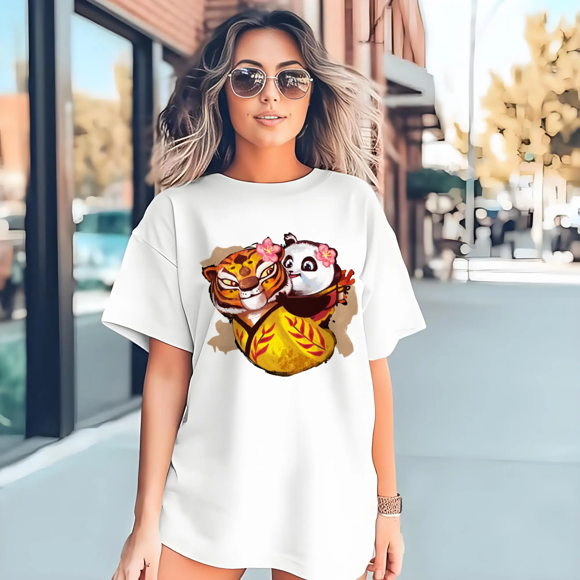 Tigress Kung Fu Panda graphic Shirt