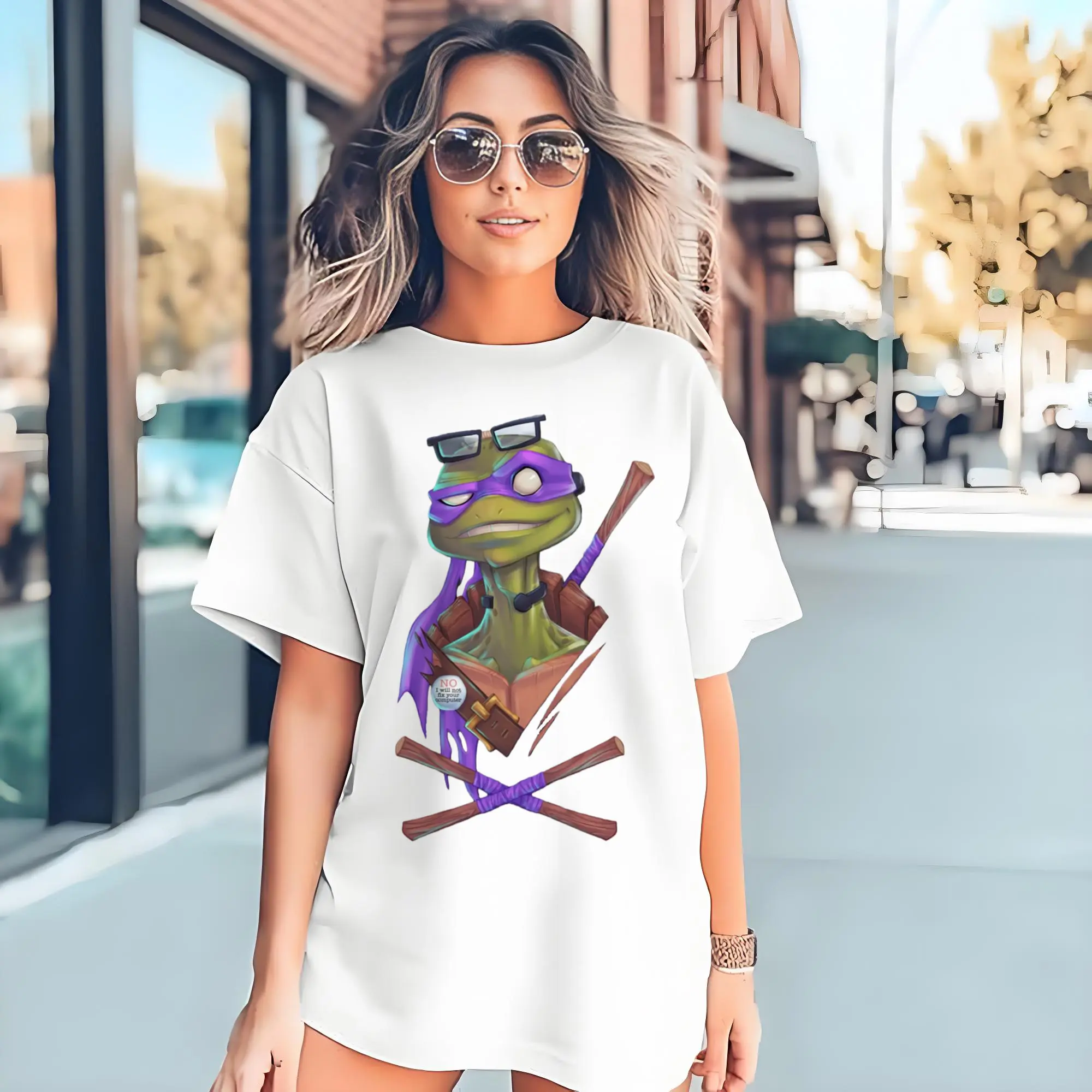 Teenage Mutant Ninja Turtles Donatello Face T-Shirt