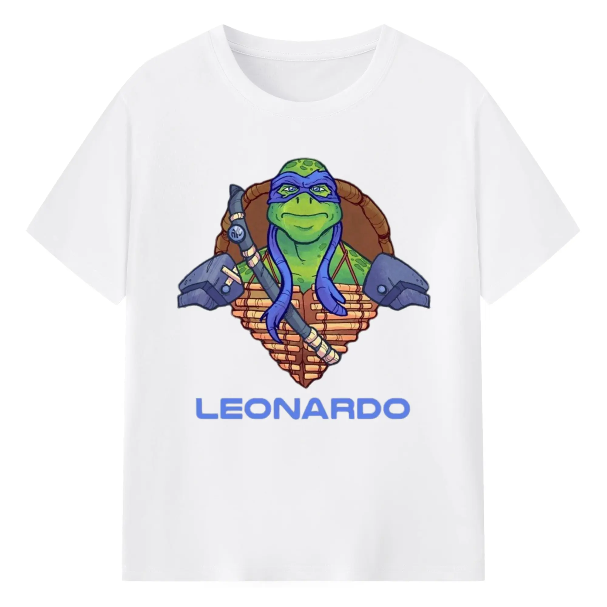 Teenage Mutant Ninja Turtles face T-Shirt - 180g Cotton T-Shirt With Front Heat Transfer Print – Soft, Lightweight, Fitted Design – Comfortable Casual Wear For Sports & Everyday Use