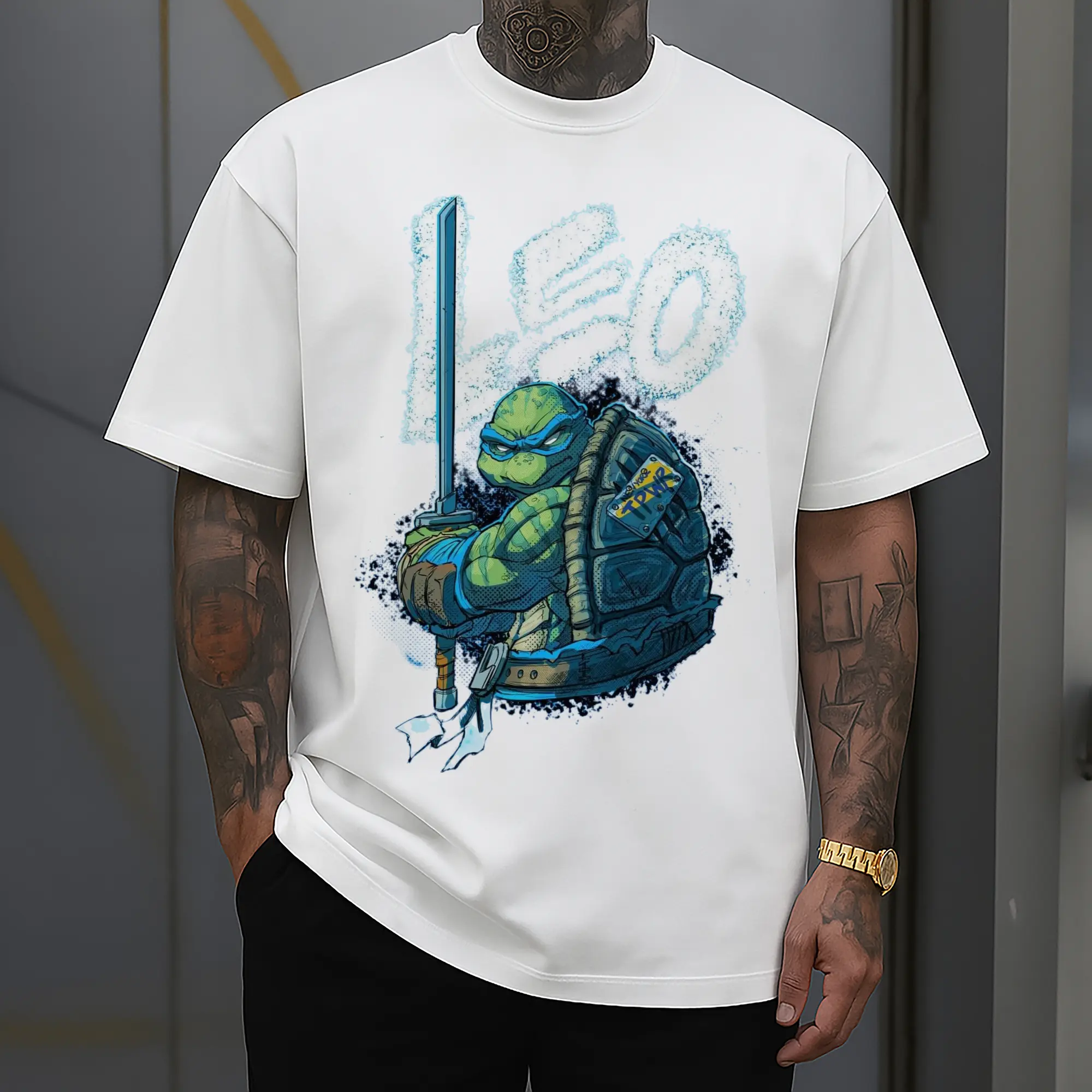 men's Teenage Mutant Ninja Turtles Leonardo T-Shirt