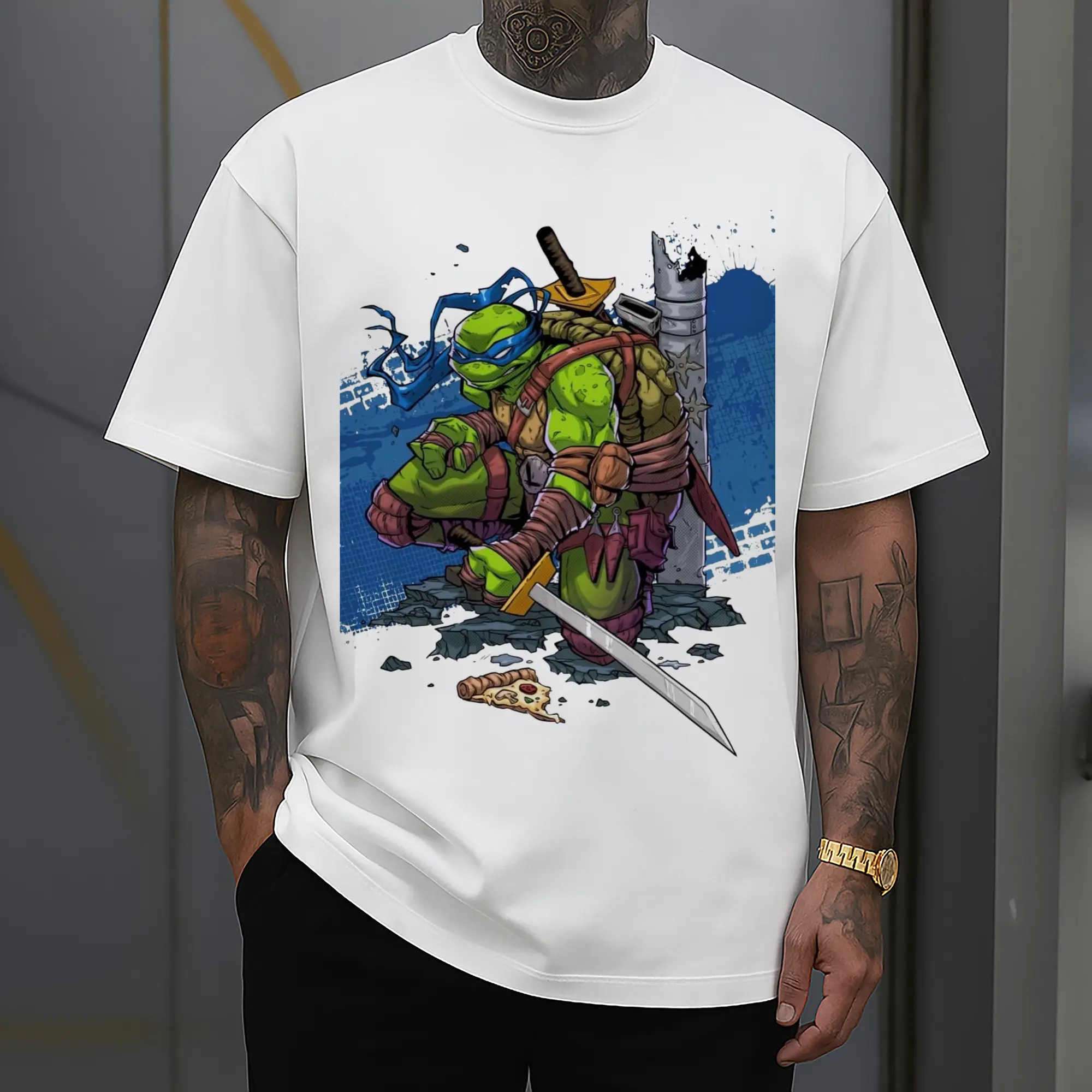 Teenage Mutant Ninja Turtles Leonardo graphic T-Shirt