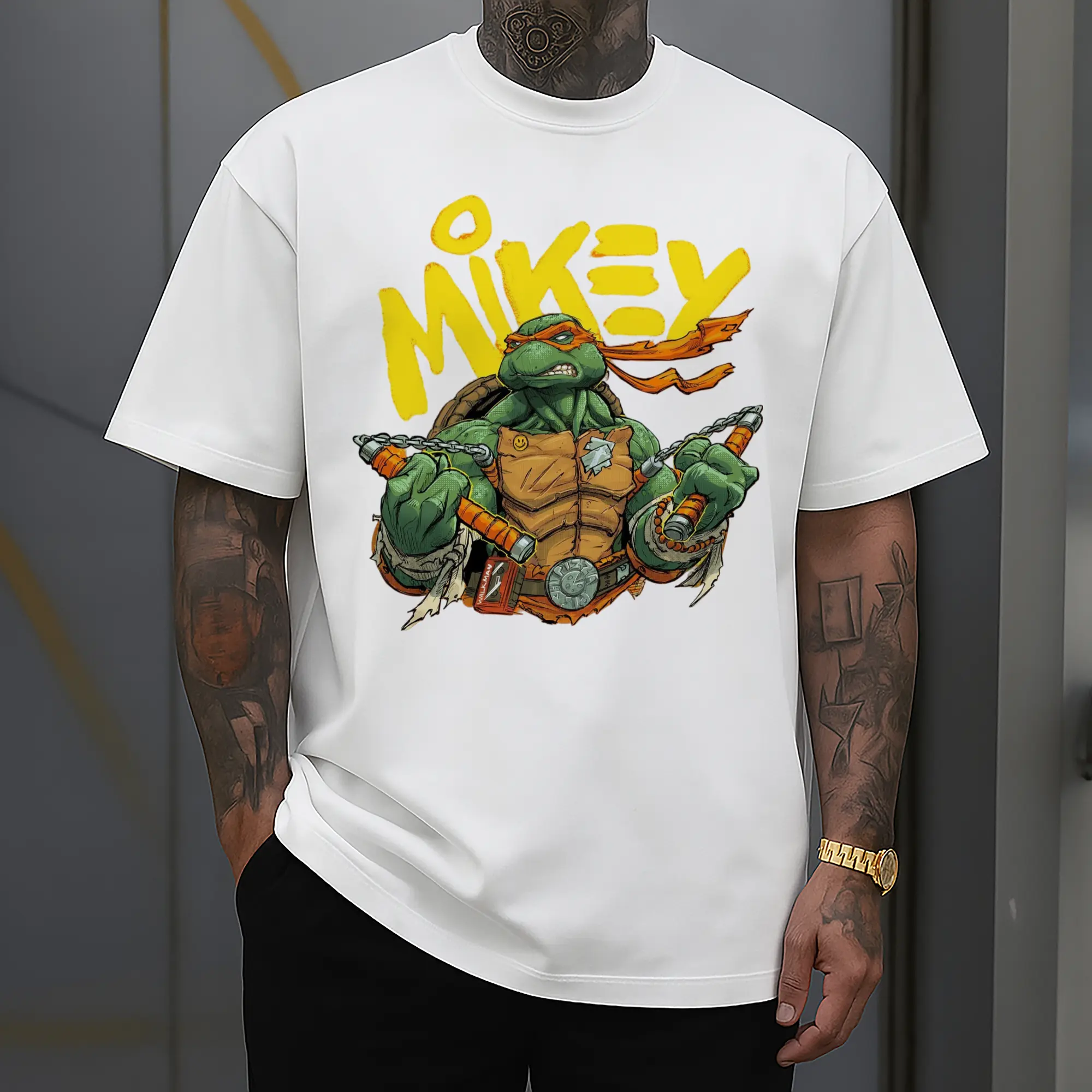 Teenage Mutant Ninja Turtles Michelangelo retro Shirt
