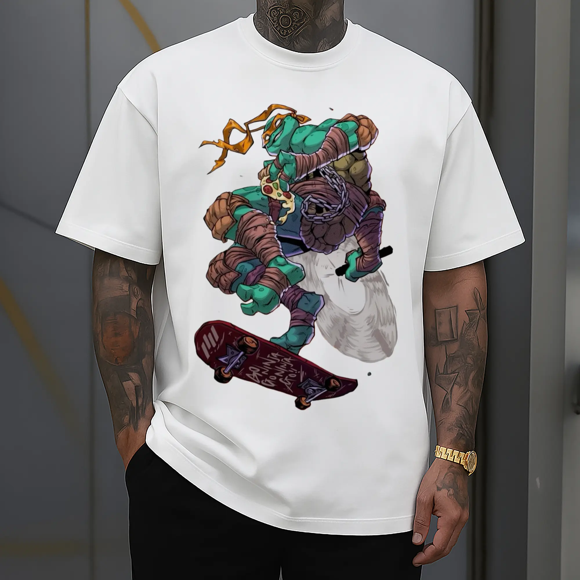 Teenage Mutant Ninja Turtles Michelangelo tee