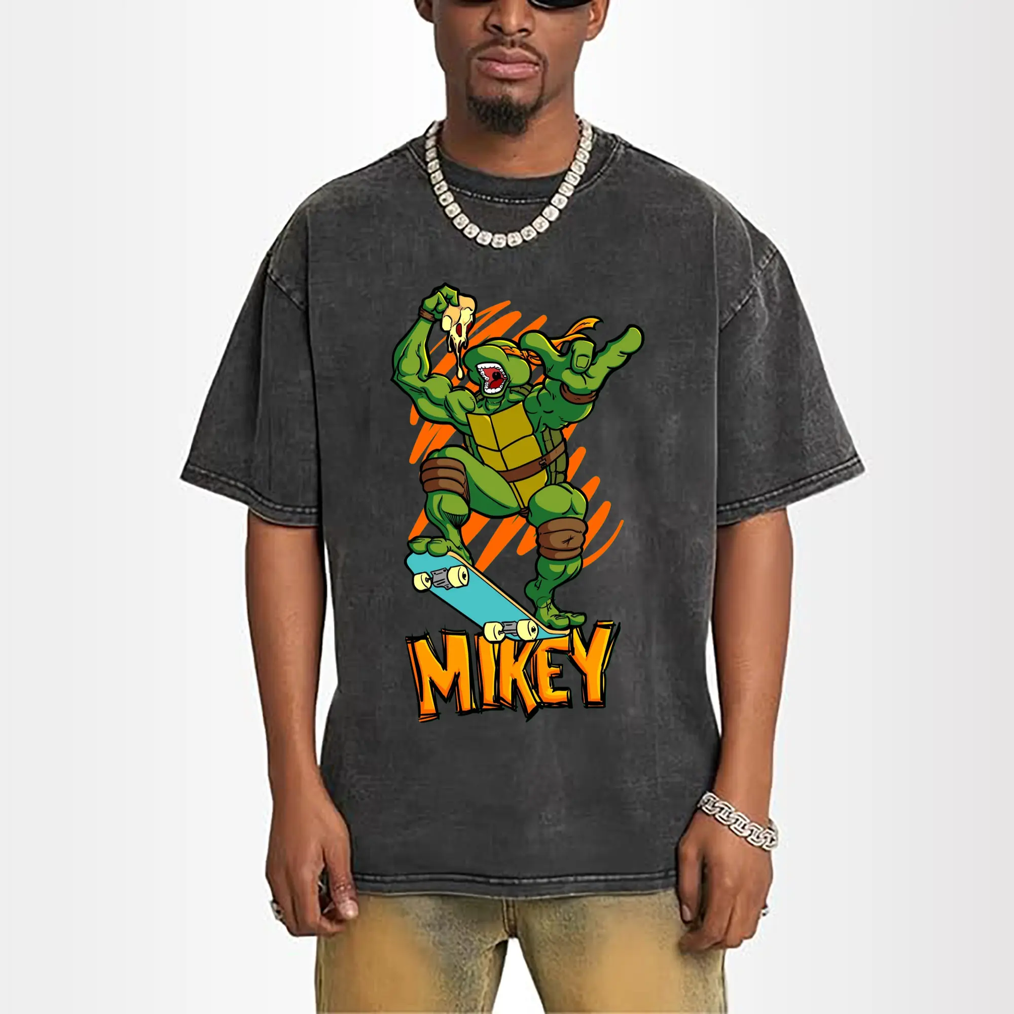 Teenage Mutant Ninja Turtles Michelangelo  tee