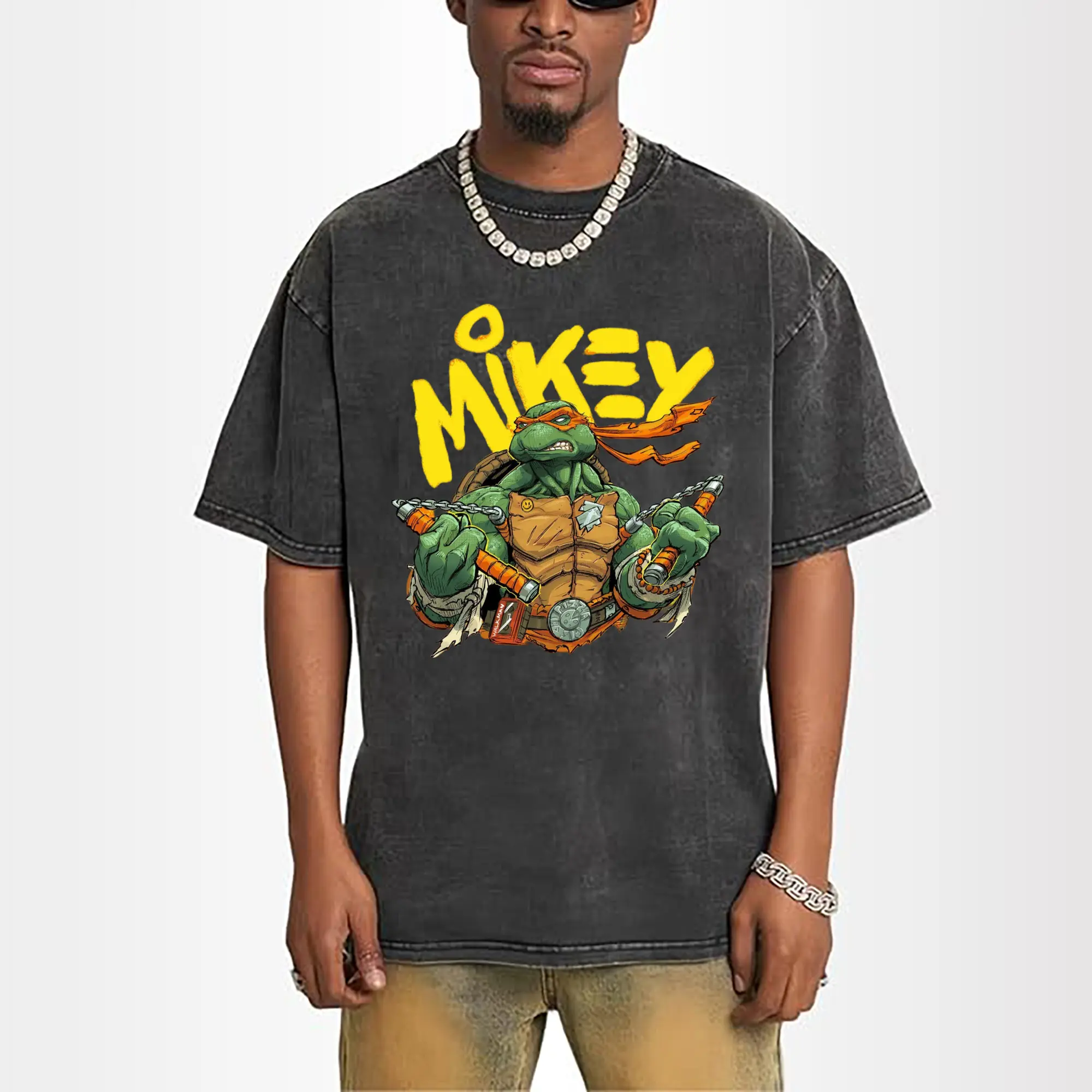 Teenage Mutant Ninja Turtles Michelangelo retro Shirt