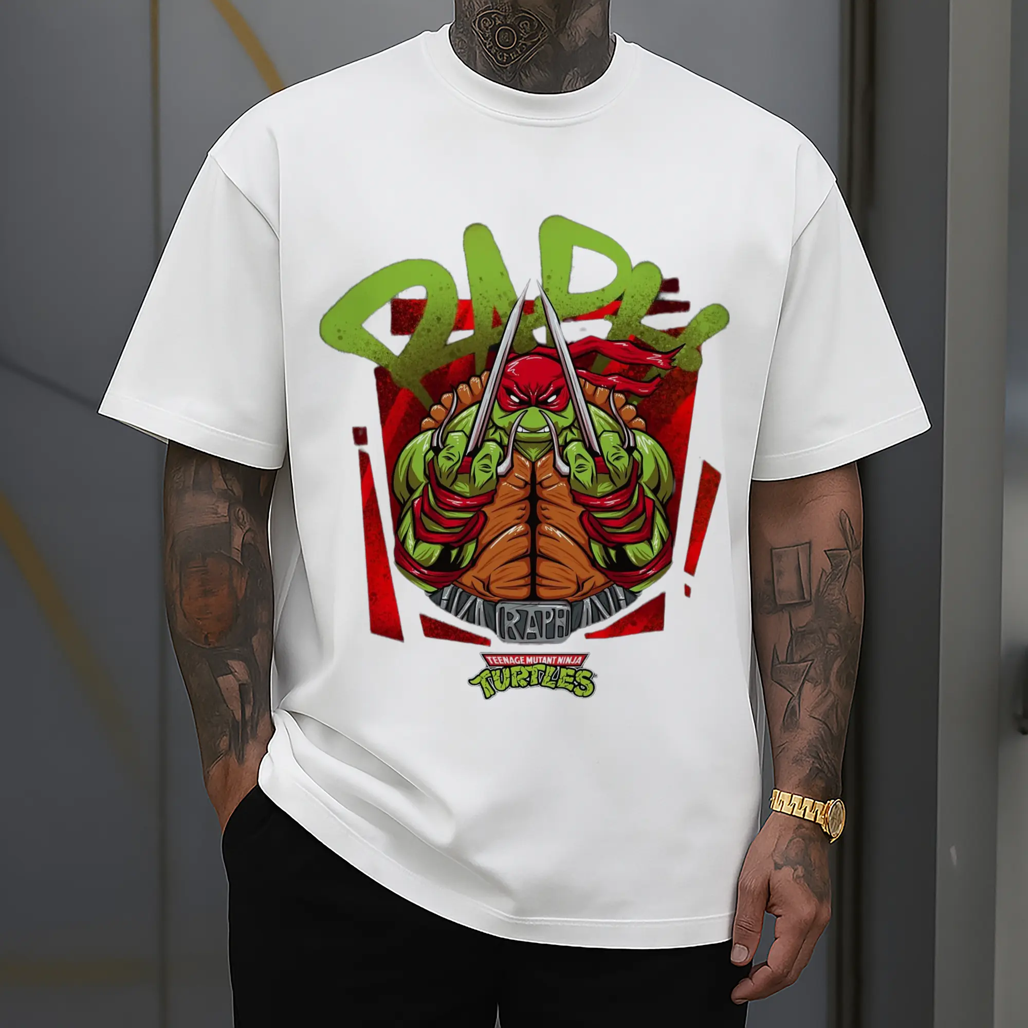 men's Teenage Mutant Ninja Turtles Raphael T-Shirt