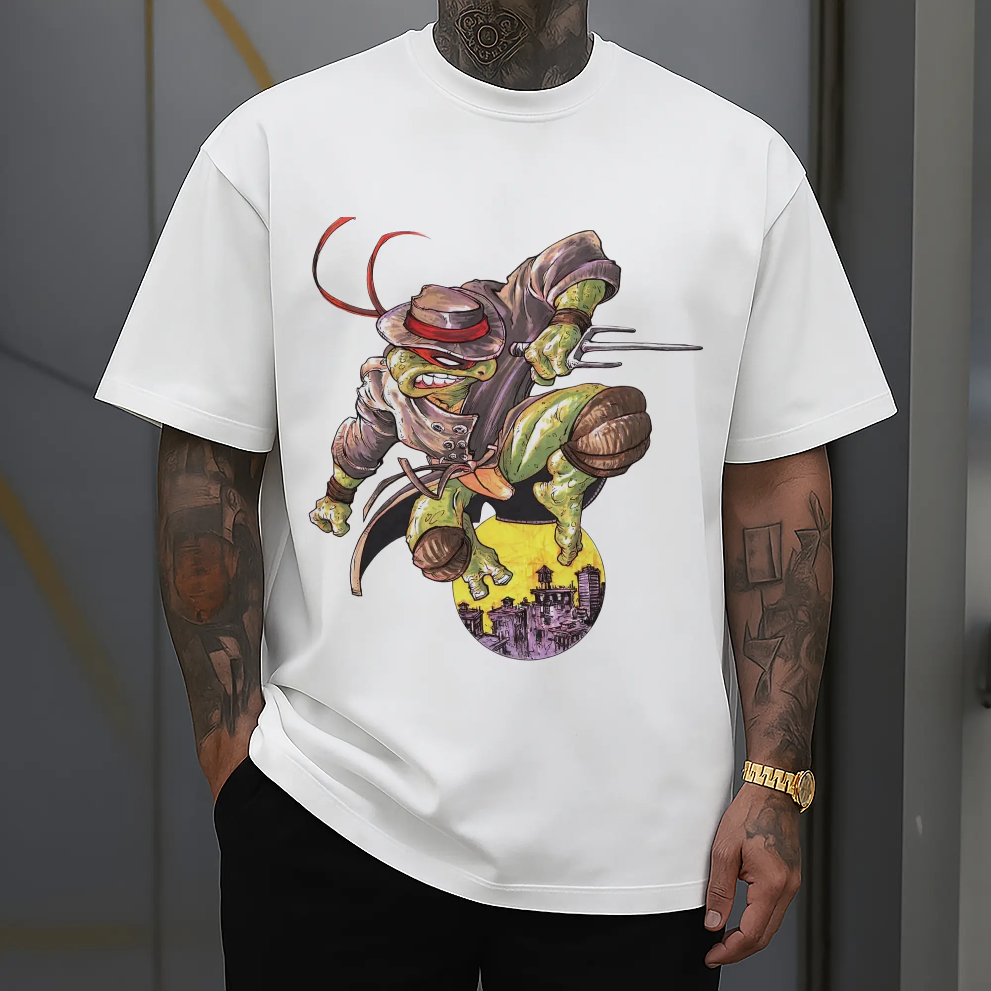 Teenage Mutant Ninja Turtles Raphael graphic T-Shirt