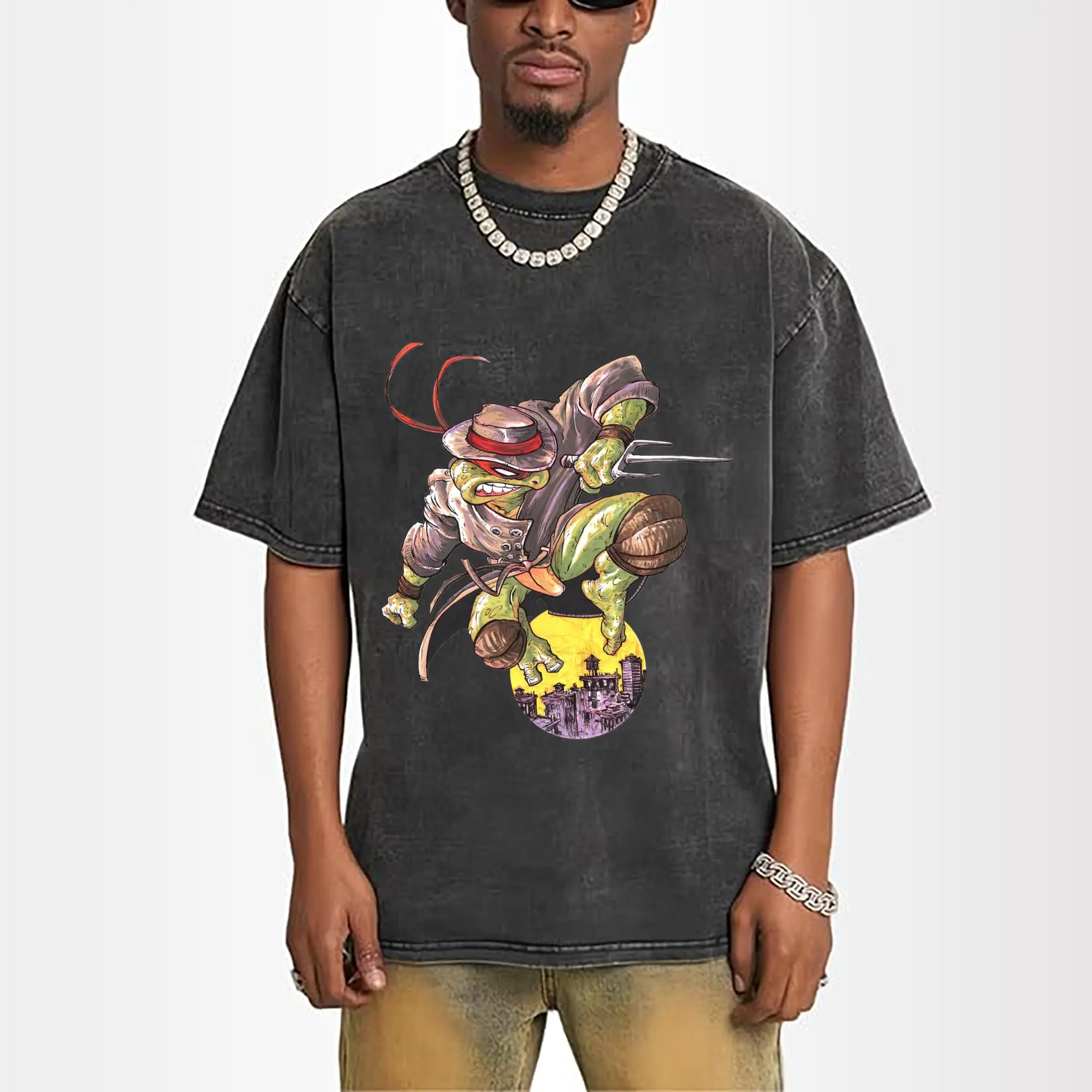 Teenage Mutant Ninja Turtles Raphael graphic T-Shirt