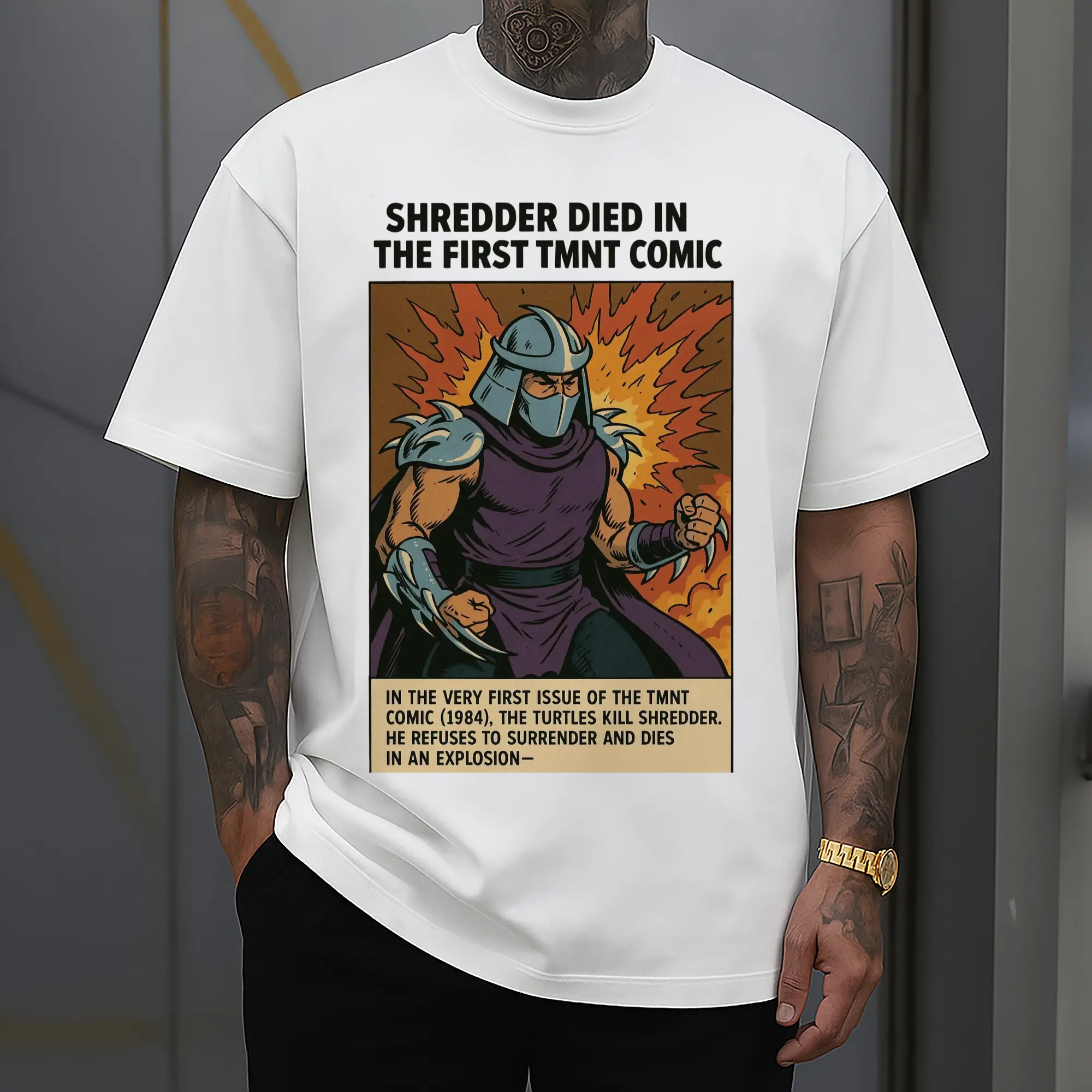 Teenage Mutant Ninja Turtles Shredder classic T-Shirt