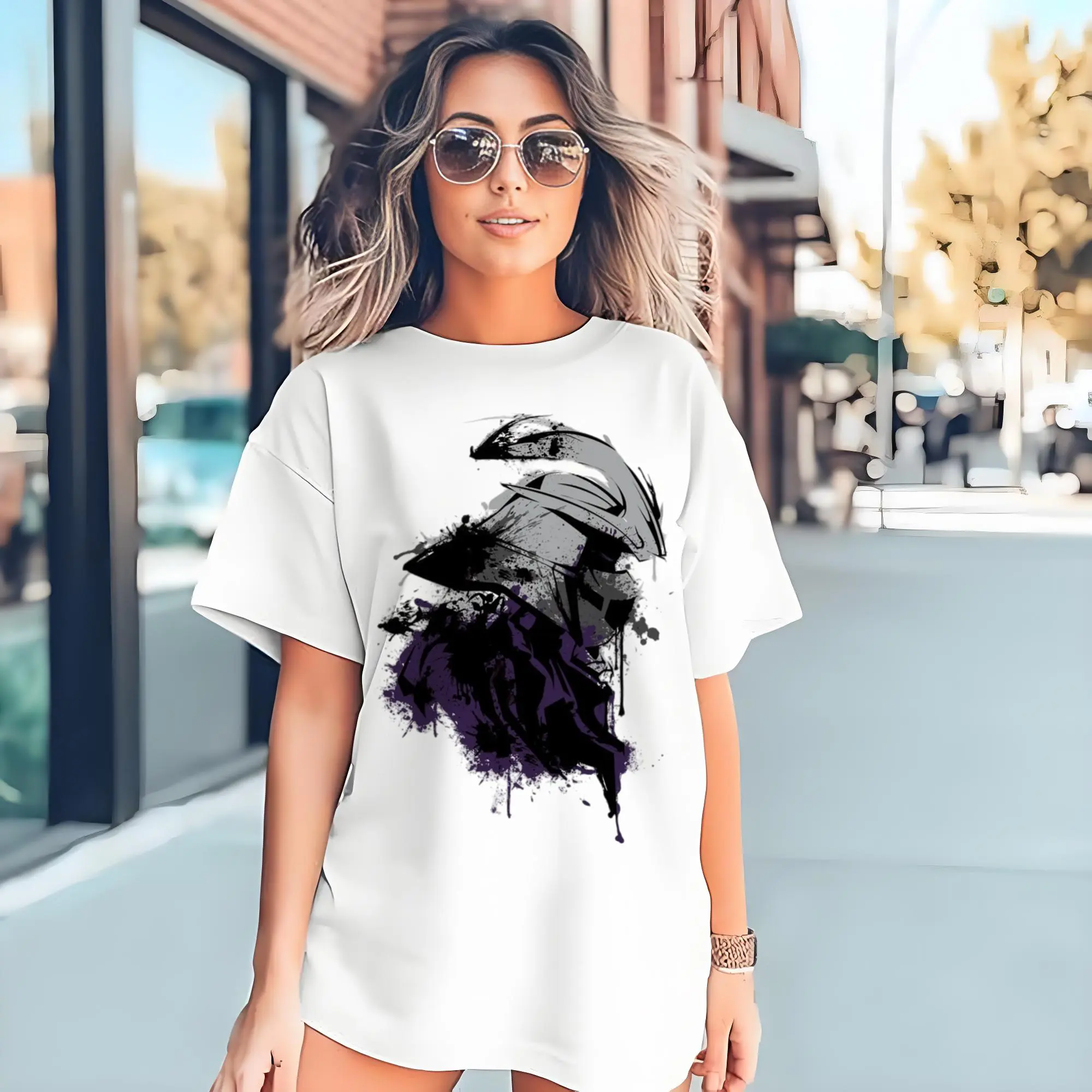 Teenage Mutant Ninja Turtles Shredder face Tee