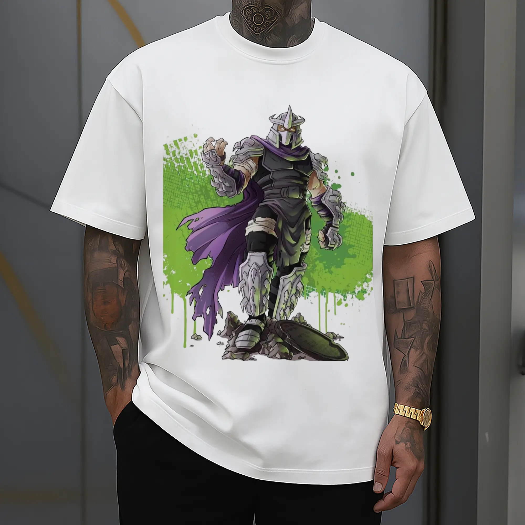 Teenage Mutant Ninja Turtles Shredder graphic shirt