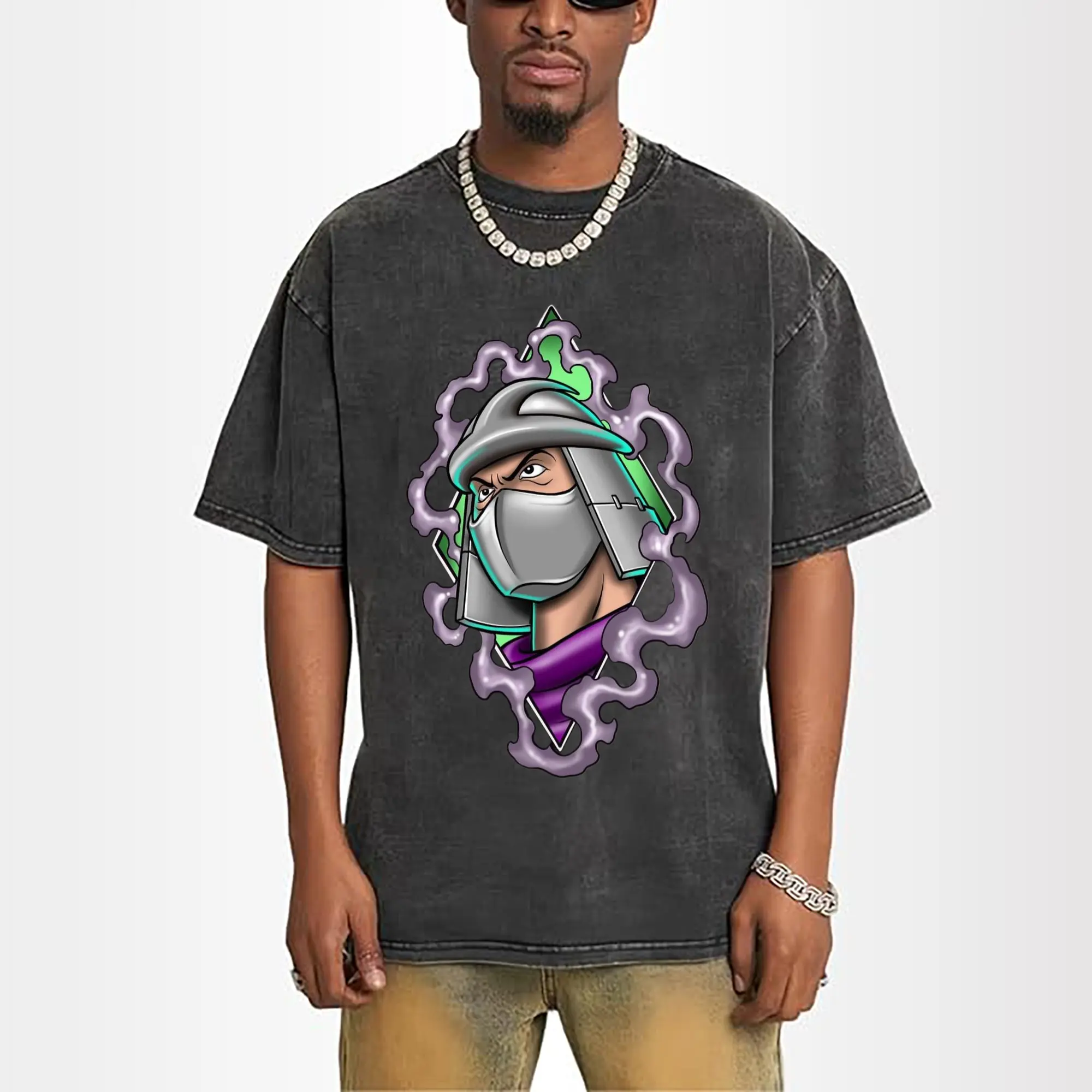 Teenage Mutant Ninja Turtles Shredder face T-Shirt