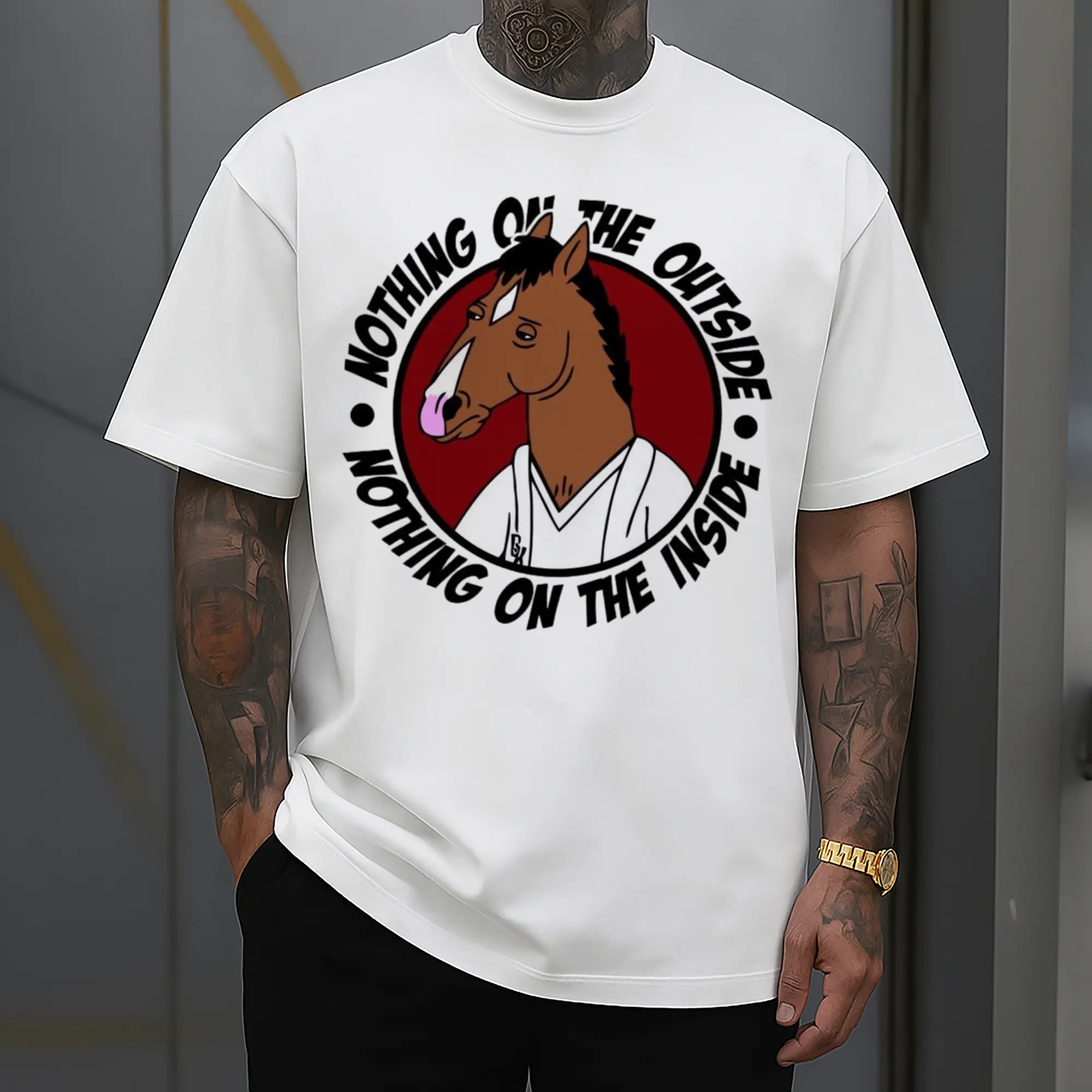 bojack horseman graphic shirt​