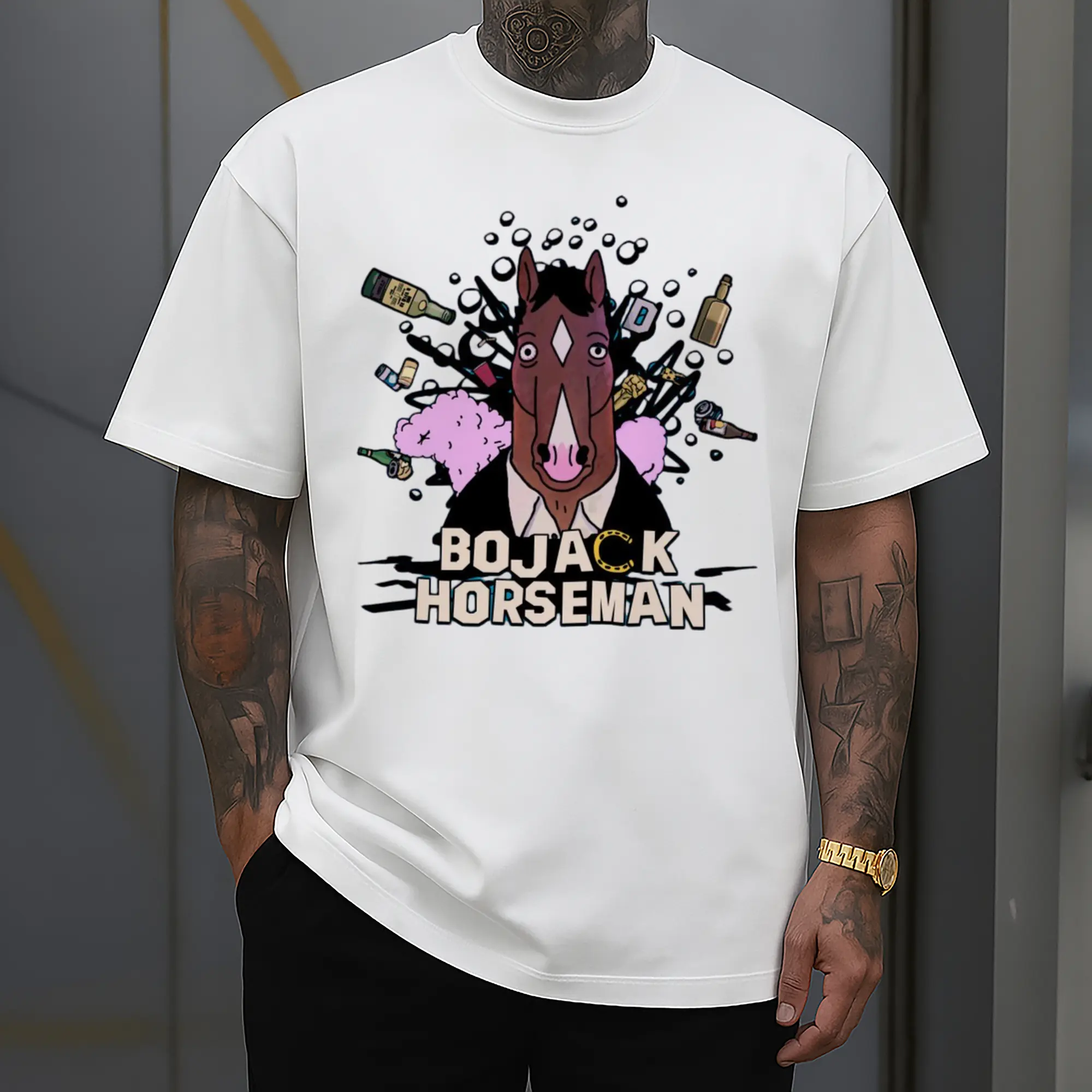 bojack horseman graphic tee