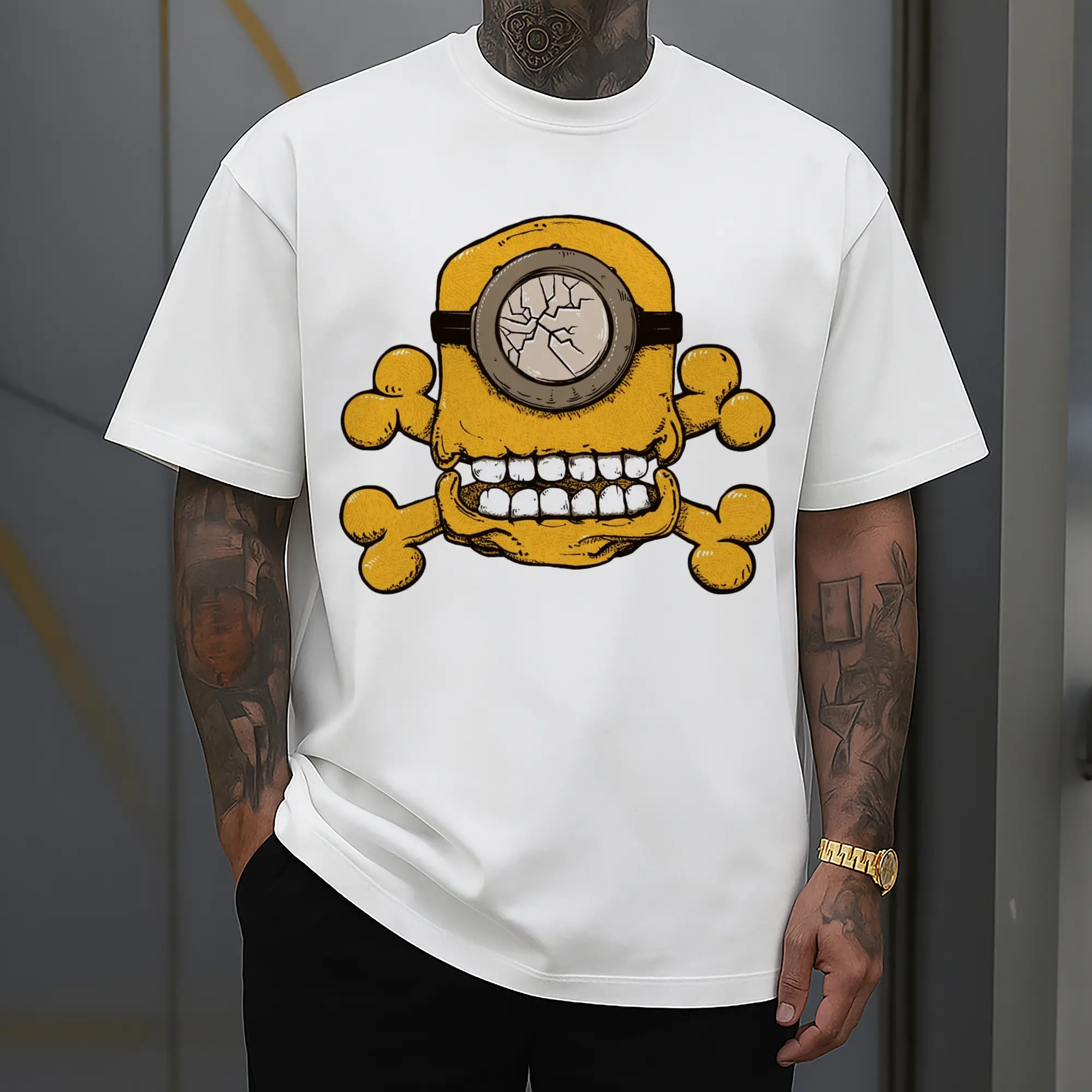 minion face t shirt​