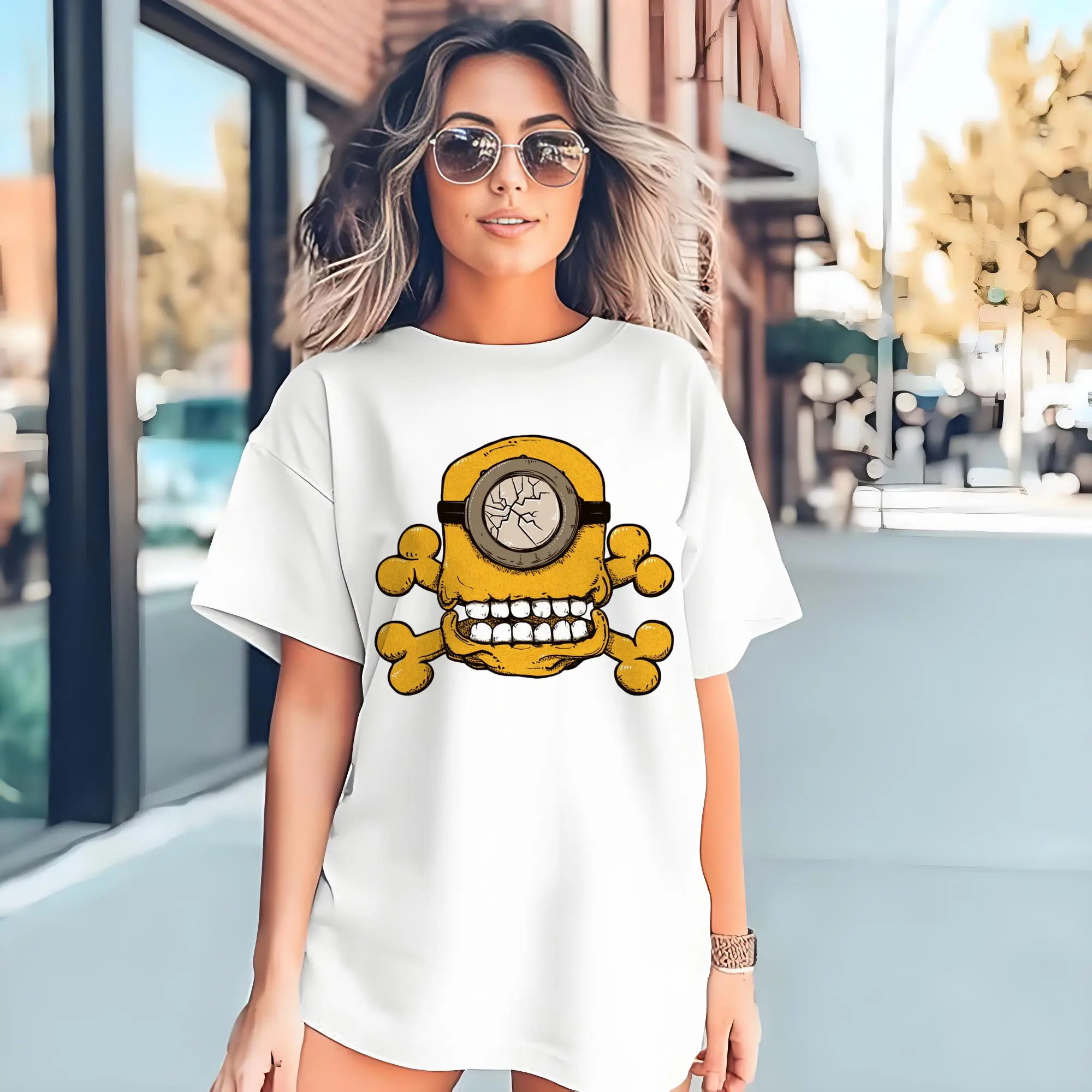 minion face t shirt​
